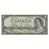 BC-29a 1954 Canada $1 Coyne-Towers, Devil's Face, B/A, F (Trimmed)