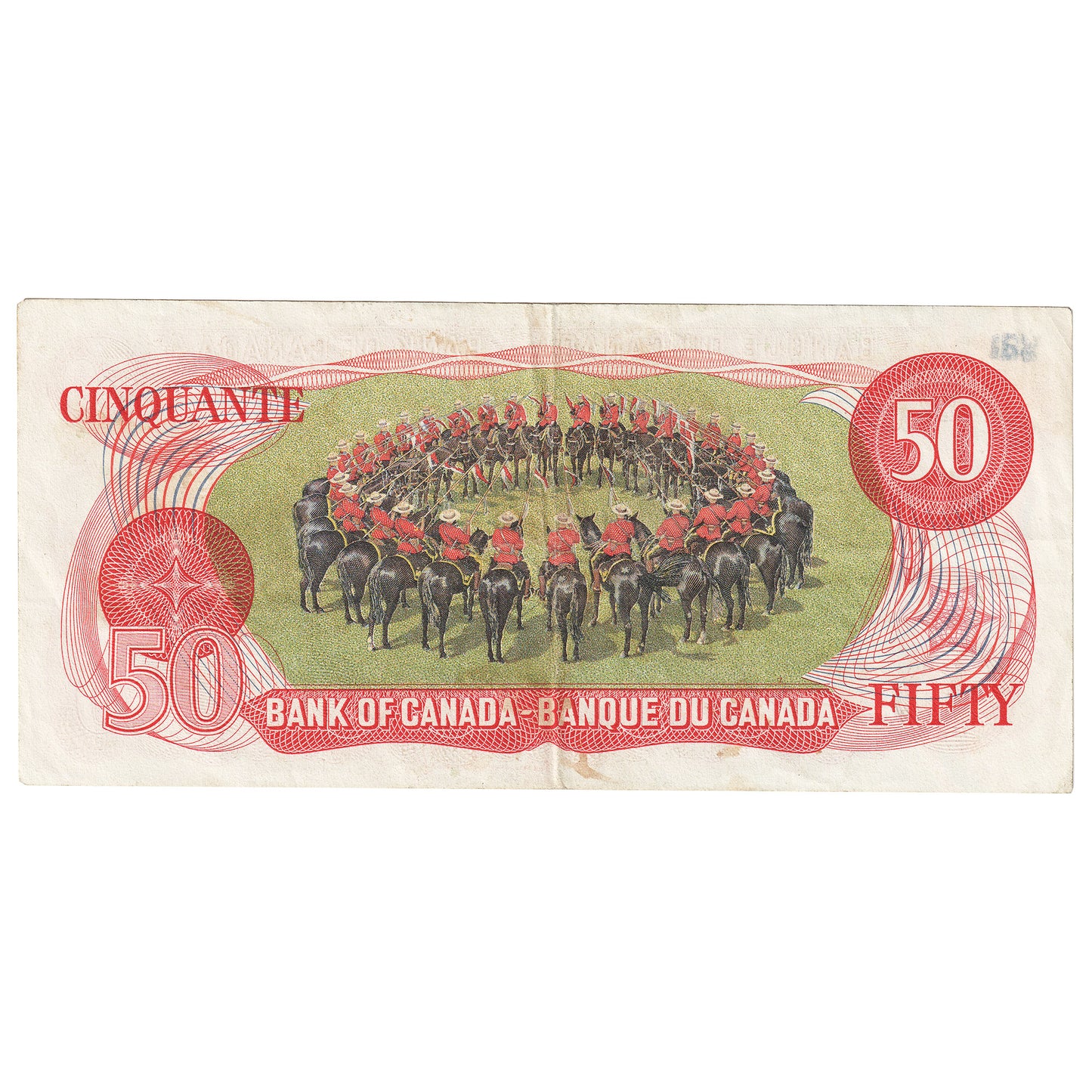 BC-51b 1975 Canada $50 Crow-Bouey, EFA, EF (Stamp)