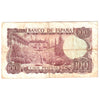 Spain 1970 100 Pesetas Note, Pick #152a, VF (Stains, holes, or tears)