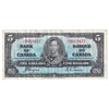 BC-23c 1937 Canada $5 Coyne-Towers, VF (Stain, tears, or damaged)