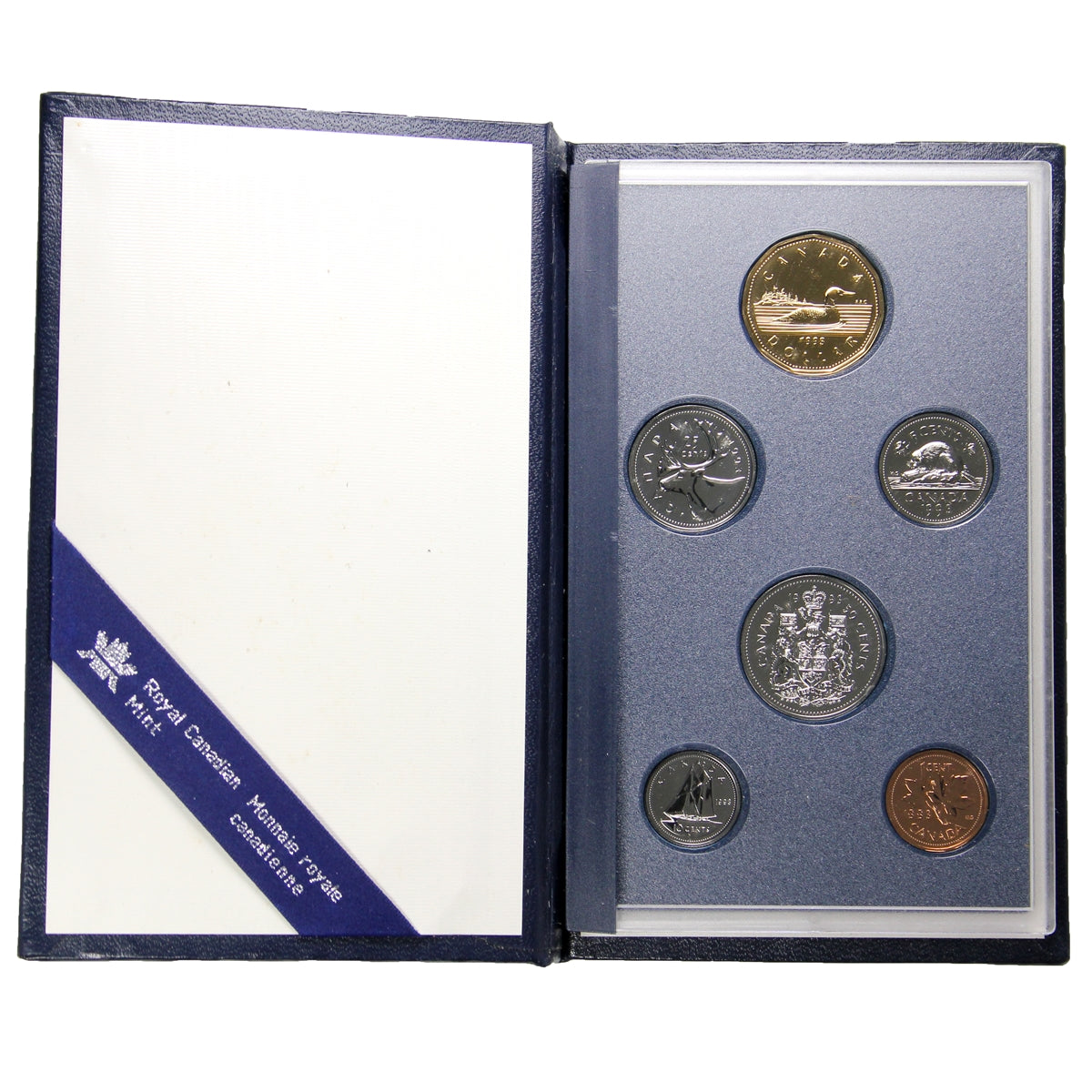 1993 Canada 6-coin Specimen Set with CoA (No sleeve, issues)