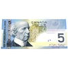 BC-67b 2008 Canada $5 Note, Jenkins-Carney, AAD, CUNC