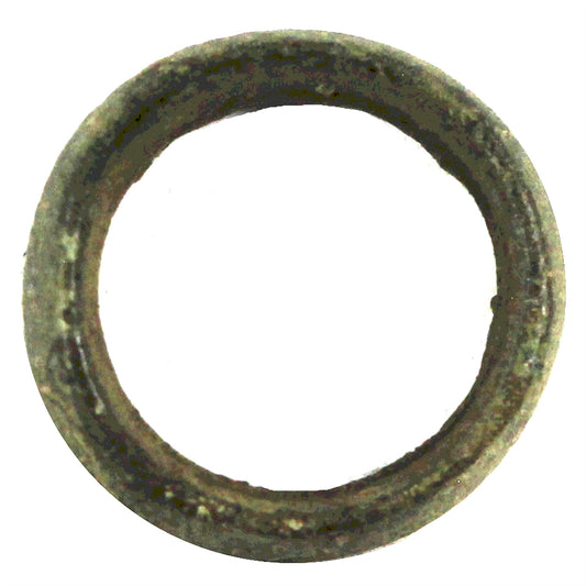 Ancient Celtic Bronze Ring Money, Circa 200 BCE, from Gaul (France)