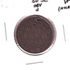 1891 SDSL Obv. 2 Canada 1-cent Very Fine (VF-20) Hole