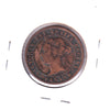 1892 Obv. 2 Canada 1-cent Fine (F-12) Corrosion