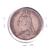 Great Britain 1892 Crown Sterling Silver, F-VF (F-15) Bump