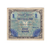 Germany Note, 1944 1 Mark, 9 Digit with F, Pick #192a, VF