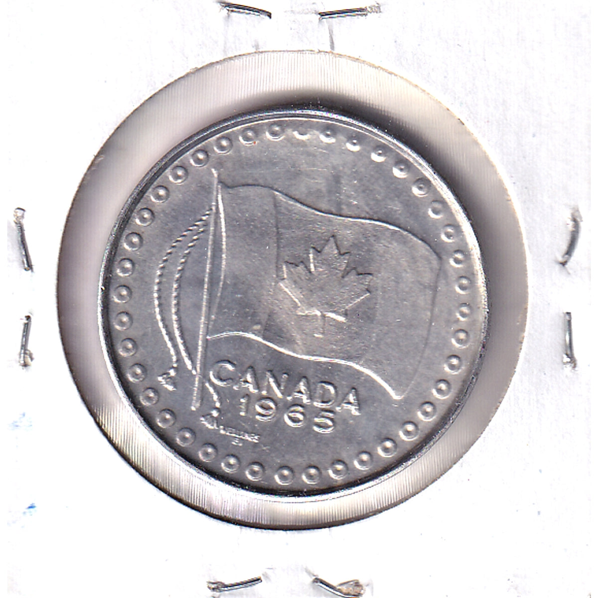 1965 Enjoy Saving Lucky Green Stamps Canada Medallion