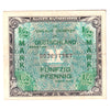 Germany Note, 1944 1/2 Mark, with F, Pick #191a, EF