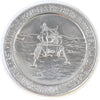 Apollo 11 Moon Landing NASA Aluminum Medallion (Mega12)