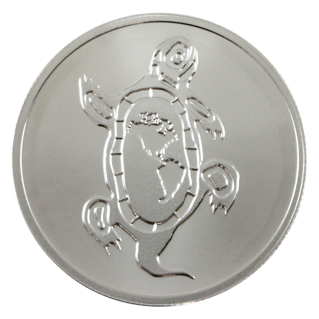 SALE! 2023 Turtle Island UN Dec. of Rights of Indigenous People 1oz. Silver (No Tax) Issues