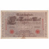 Germany 1910 1000 Mark, Red EF-AU (stain)