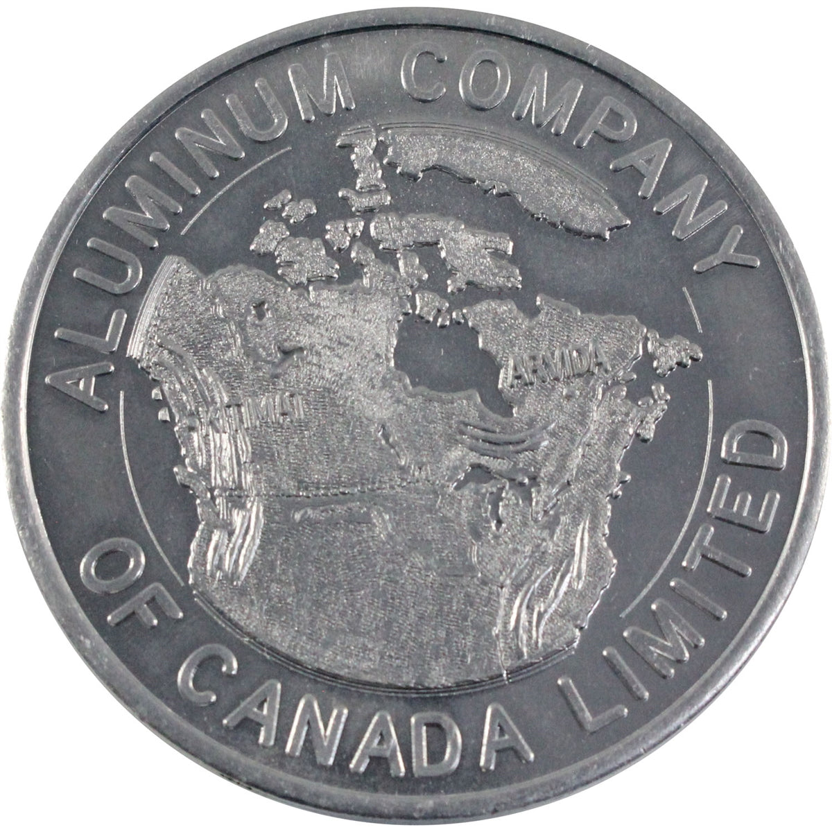 Aluminum Company of Canada (Alcan) Kitimat, BC, Medal (Scuffed)