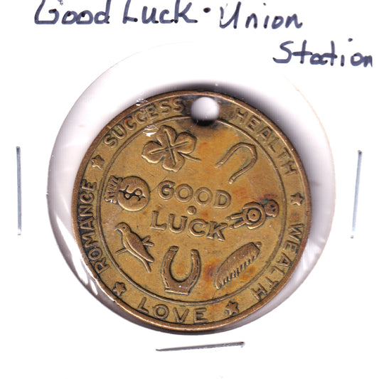 Union Station, Los Angeles, California, Good Luck Medallion