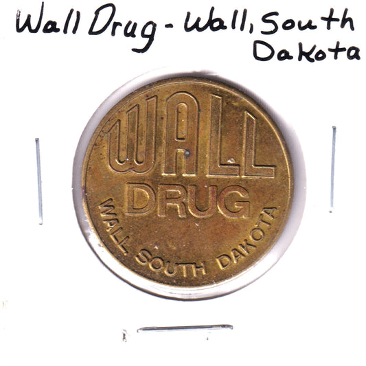 Wall Drug South Dakota USA Medallion - Ted Husteads Cowboys