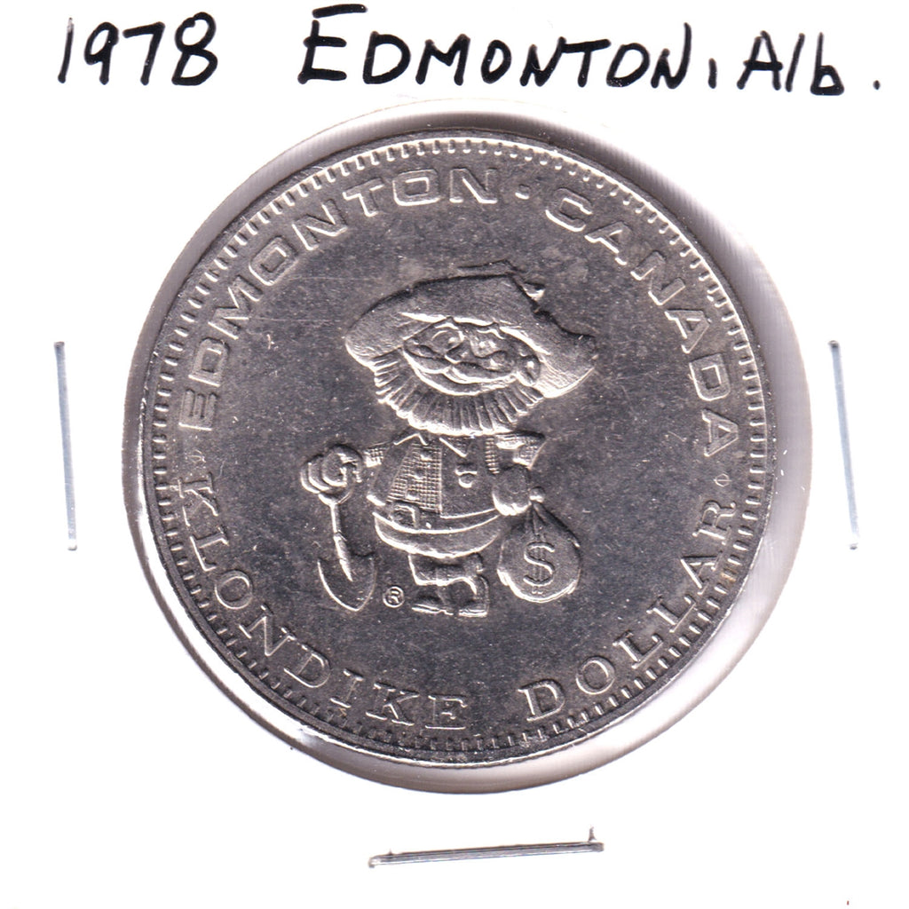 1978 Edmonton Alberta Klondike Days Trade Dollar Token