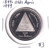 1899-1999 Olds Agricultural Society Centennial Trade Dollar Token