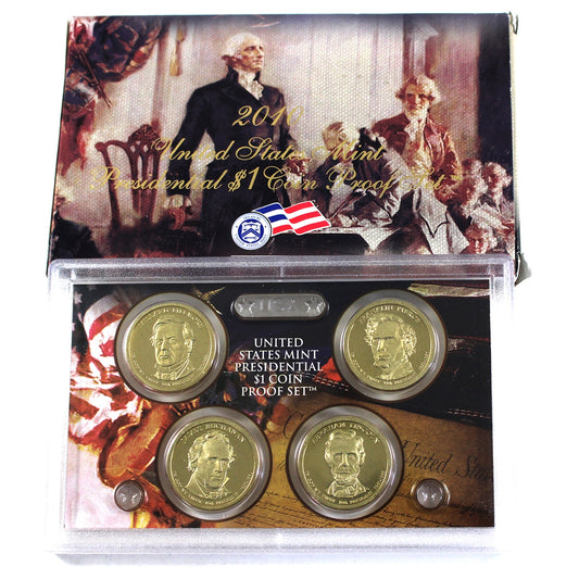 2010 USA Presidential Dollar Proof Set (Light Issues)