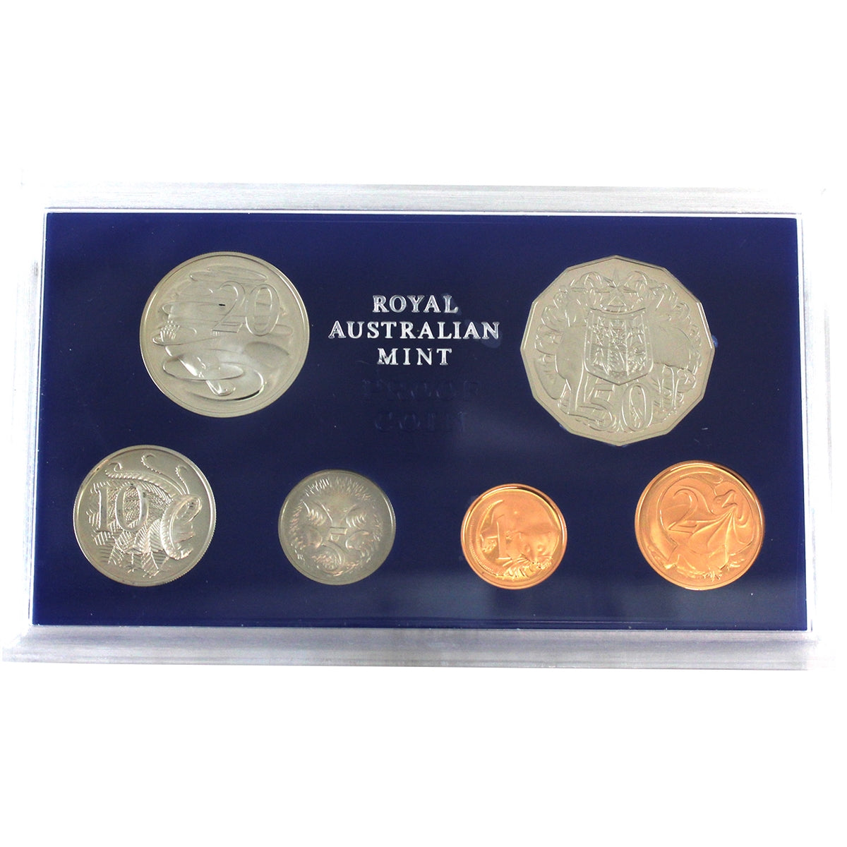 1979 Australia 6-coin Proof Set (Lightly toned, case scuffed, no CoA)