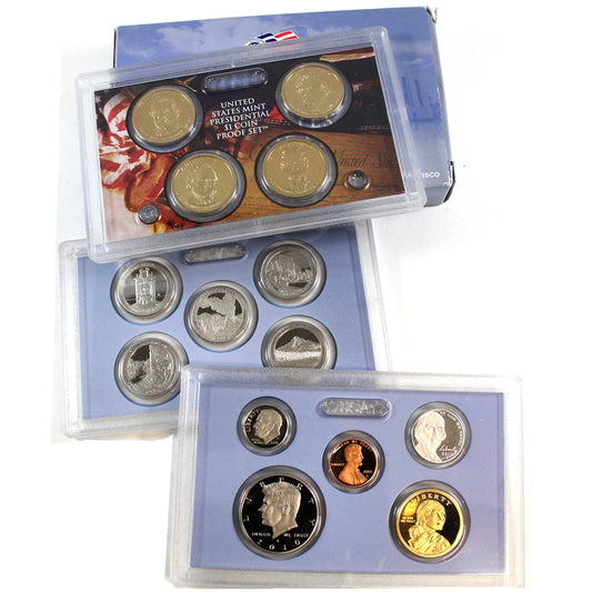 2010 S USA Proof Set (Toning/ Wear)