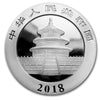 2018 China Panda 30 gram .999 Fine Silver (No Tax) Hairline Scratches