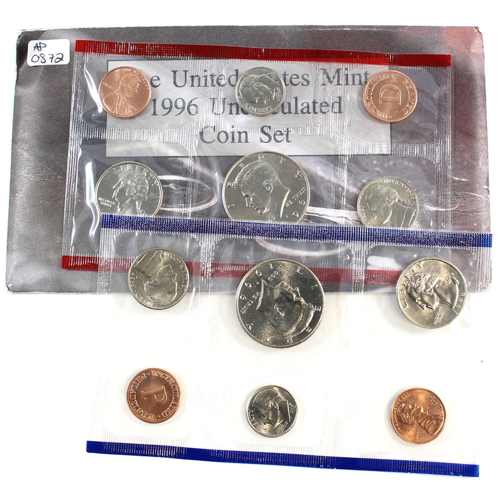 1996 USA Uncirculated P&D Mint Set (See Description)