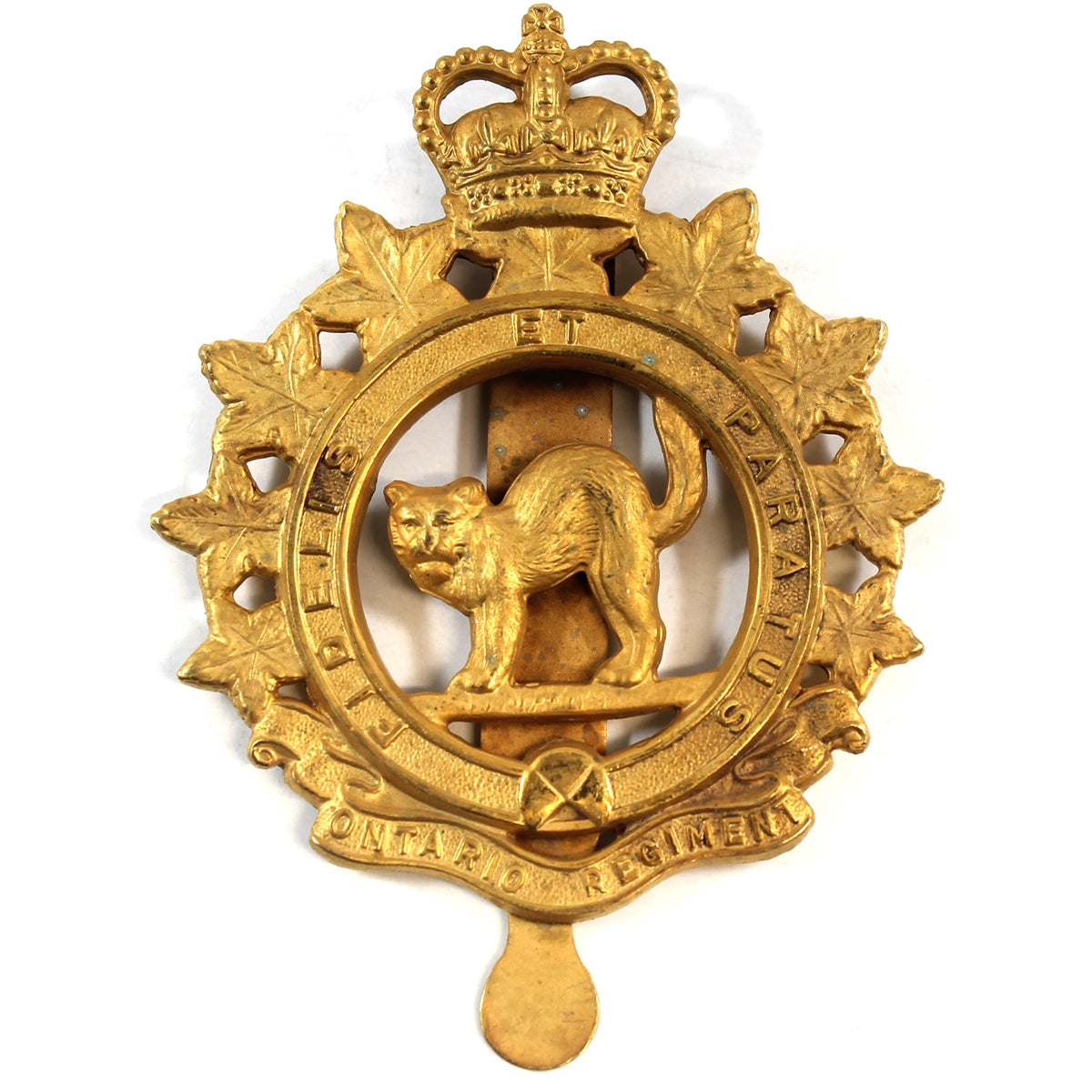 Ontario Regiment Cap Badge – Colonial Acres Coins