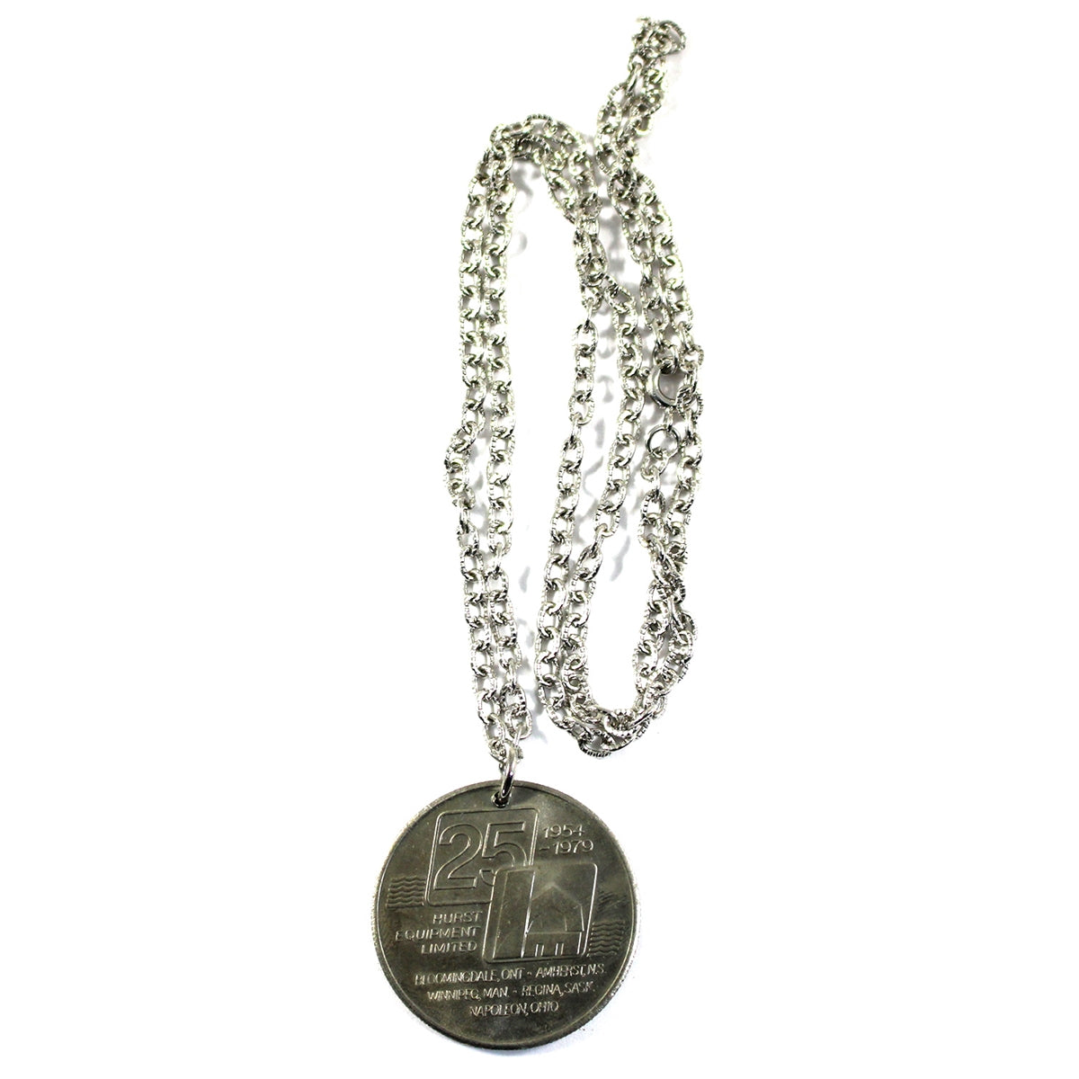 1979 Hurst Equipment 25th Anniversary Medallion & Chain