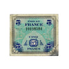 France Note 1944 5 Francs Pick #115a, VF (May have soiling or be damaged)