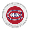 2009 Canada $1 Montreal Canadiens Mini Puck Keychain & Hockey Stick - Scuffed