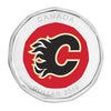 2009 Canada $1 Calgary Flames Mini Puck Keychain with 5" Hockey Stick