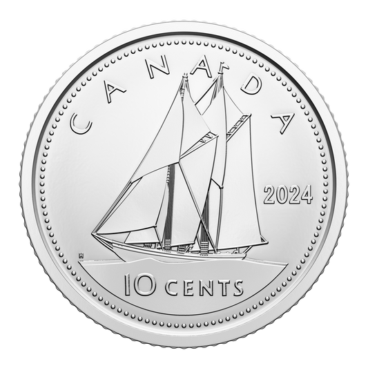 2024 Canada 10-cents Brilliant Uncirculated (MS-63)