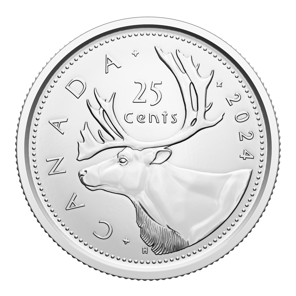 2024 Canada 25-cents Brilliant Uncirculated (MS-63)