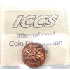 1963 Hanging 3 Canada 1-cent ICCS Certified MS-63 Red