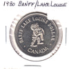 1980 Banff Lake Louise Dollar - Lake Minnewanka