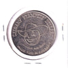 1971 Calgary Stampede Dollar Trade Token: Smiley Face in Cowboy Hat