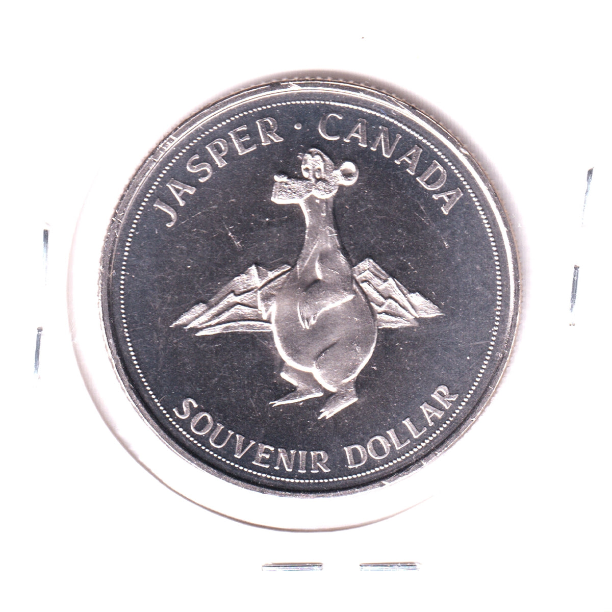 1979 Jasper, Alberta, Souvenir Dollar: The High Country