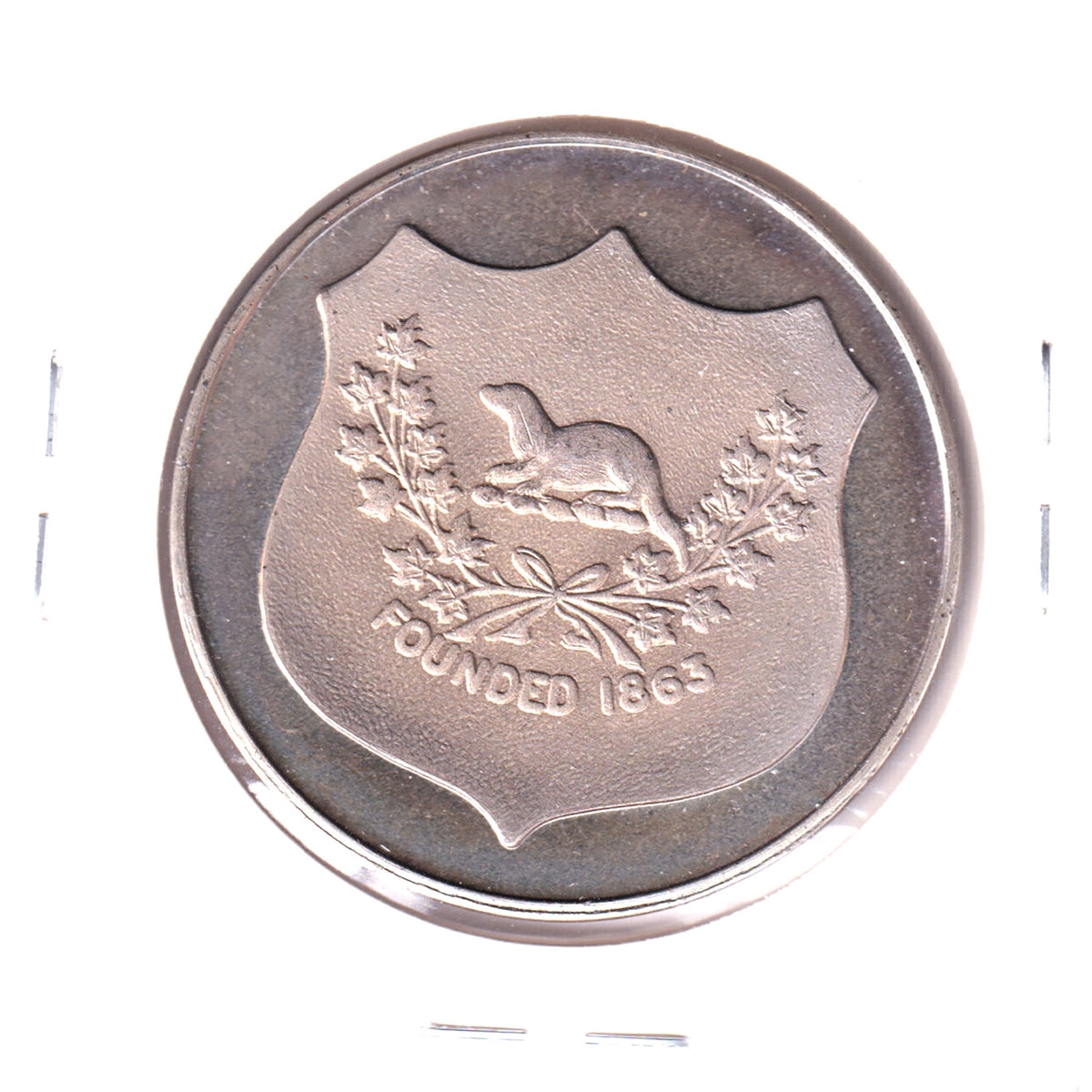 1967 Tillsonburg, ON, Canada Centennial Medallion: Heart of Canadian Tobacco Belt