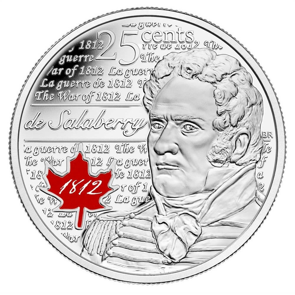 2013 Canada 25-cent Salaberry 10-coin Circulation Pack