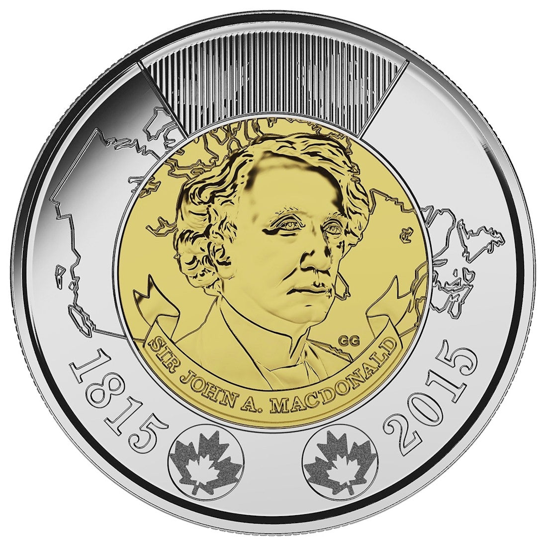 2015 Canada $2 Sir John A. Macdonald 5-coin Circulation Pack