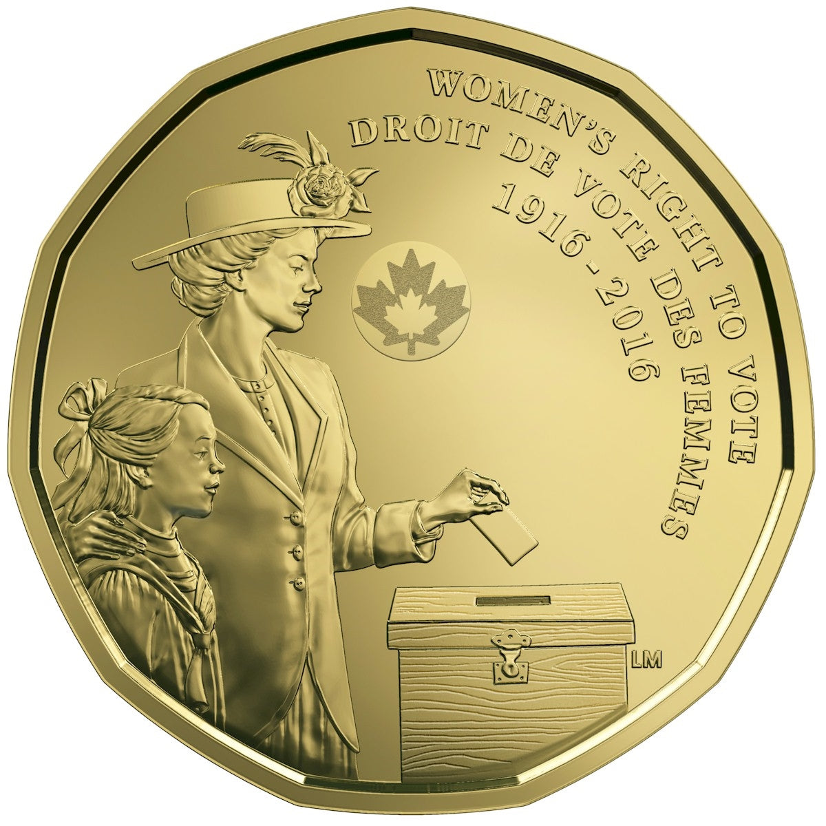 2016 Canada Women's Right to Vote Centennial $1 5-coin Circulation Pack