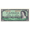 BC-37BA-i 1954 Canada $1 Beattie-Rasminsky, *B/M, Without FPN, EF