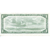 BC-37b-i 1954 Canada $1 Beattie-Rasminsky, H/M, AU