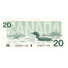 BC-58a-i 1991 Canada $20 Thiessen-Crow, EIN, UNC