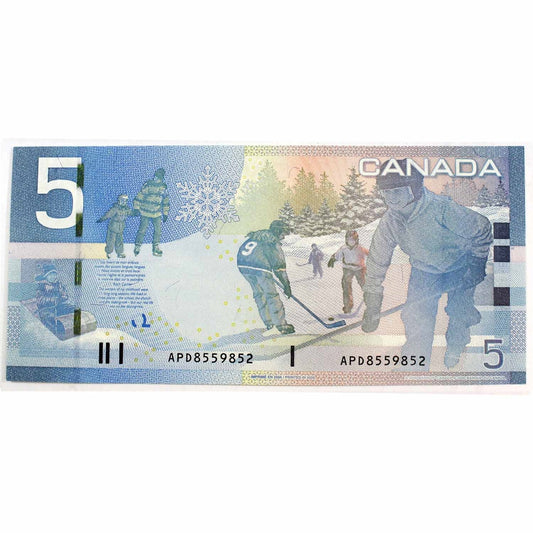 BC-67a 2006 Canada $5 Jenkins-Dodge, APD, CUNC