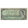 BC-45b-i 1967 Canada $1 Beattie-Rasminsky, M/P, F