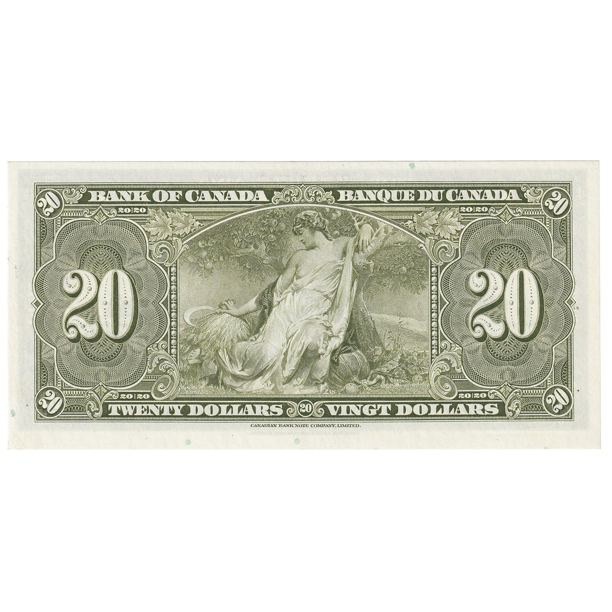 BC-25c 1937 Canada $20 Coyne-Towers, K/E, AU