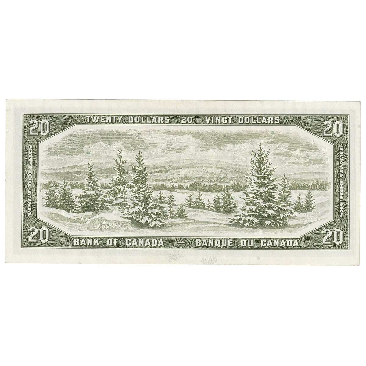 BC-41a 1954 Canada $20 Beattie-Coyne, F/E, AU