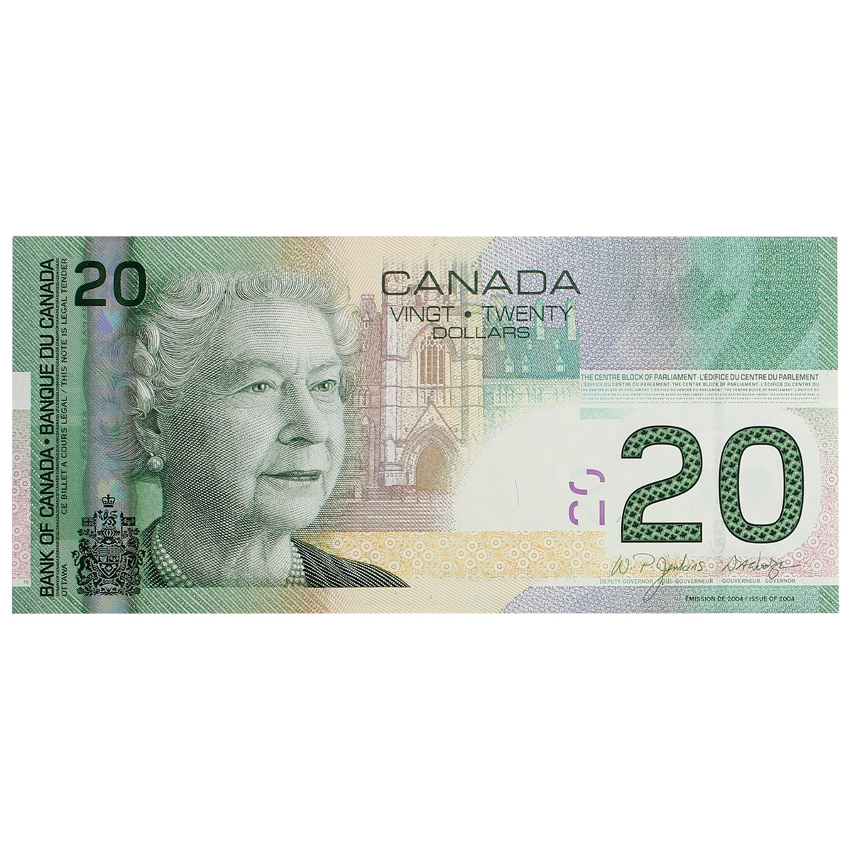 BC-64a 2004 Canada $20 Jenkins-Dodge, AYZ, CUNC