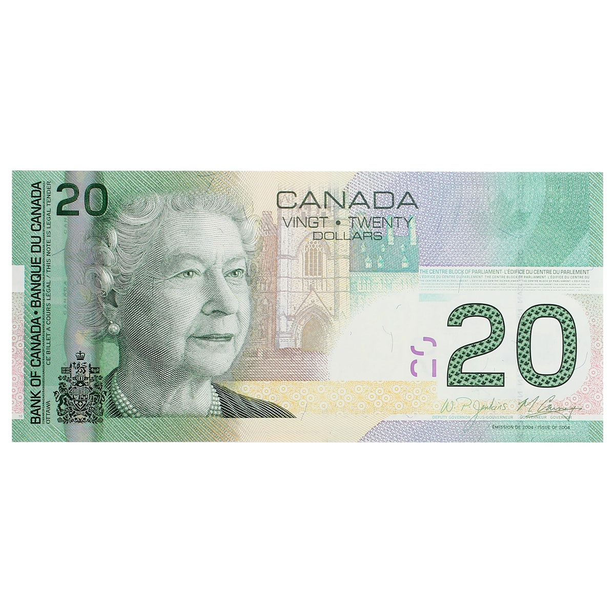 BC-64b 2009 Canada $20 Jenkins-Carney, FIE, UNC